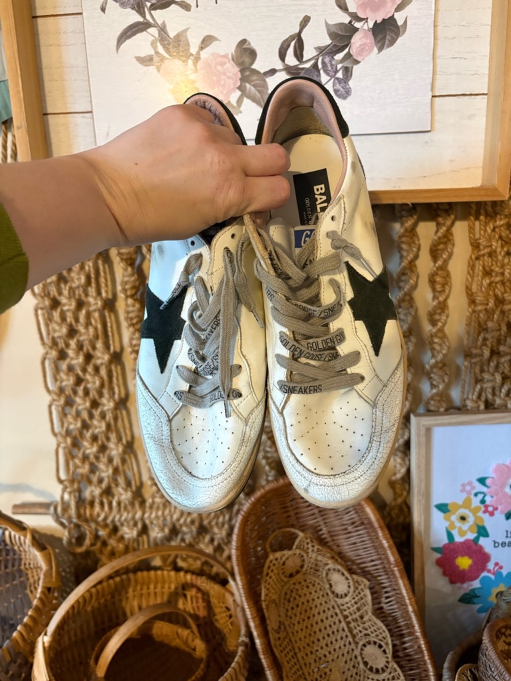 Golden goose Women's Ball Star sneakers size 42 - Picture 4 of 11